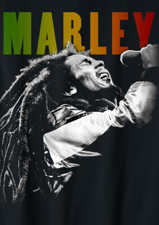 Bob Marley - Men's Singing T-Shirt