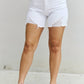 Risen - Women's Ella Full Size High Waisted Distressed Thigh Shorts