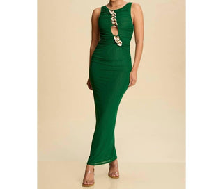 Luxxel - Chain Insert Maxi Dress
