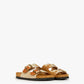 Isabel Marant - Women's Lelik Calfskin Leather Flame Pattern Sandals