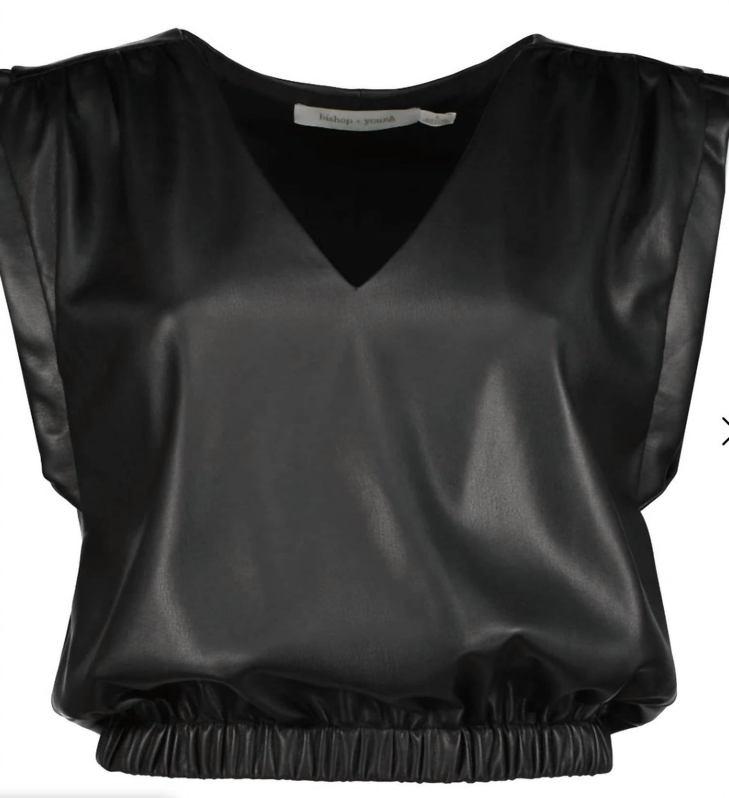 Bishop + Young - Simone Vegan Leather Top