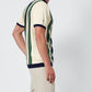 4Funkyflavours - No Time For Dreaming Striped Knit Polo - Plus