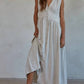 By Together - Skylar Linen Cotton Striped Maxi Dress