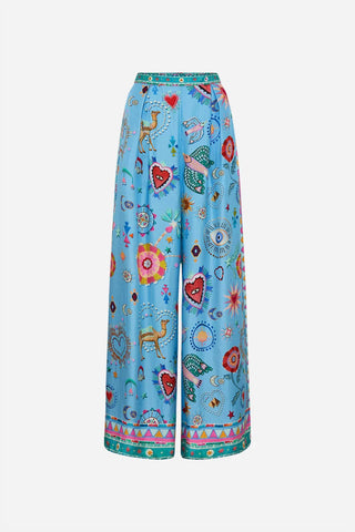 Camilla - Tuck Front Wide Leg Pants