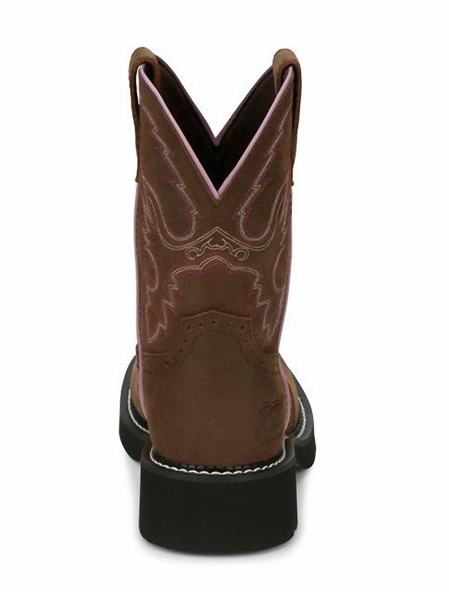 Justin - WOMEN'S GYPSY GEMMA RUSTIC AGED BARK ROUND TOE WESTERN BOOTS - MEDIUM WIDTH