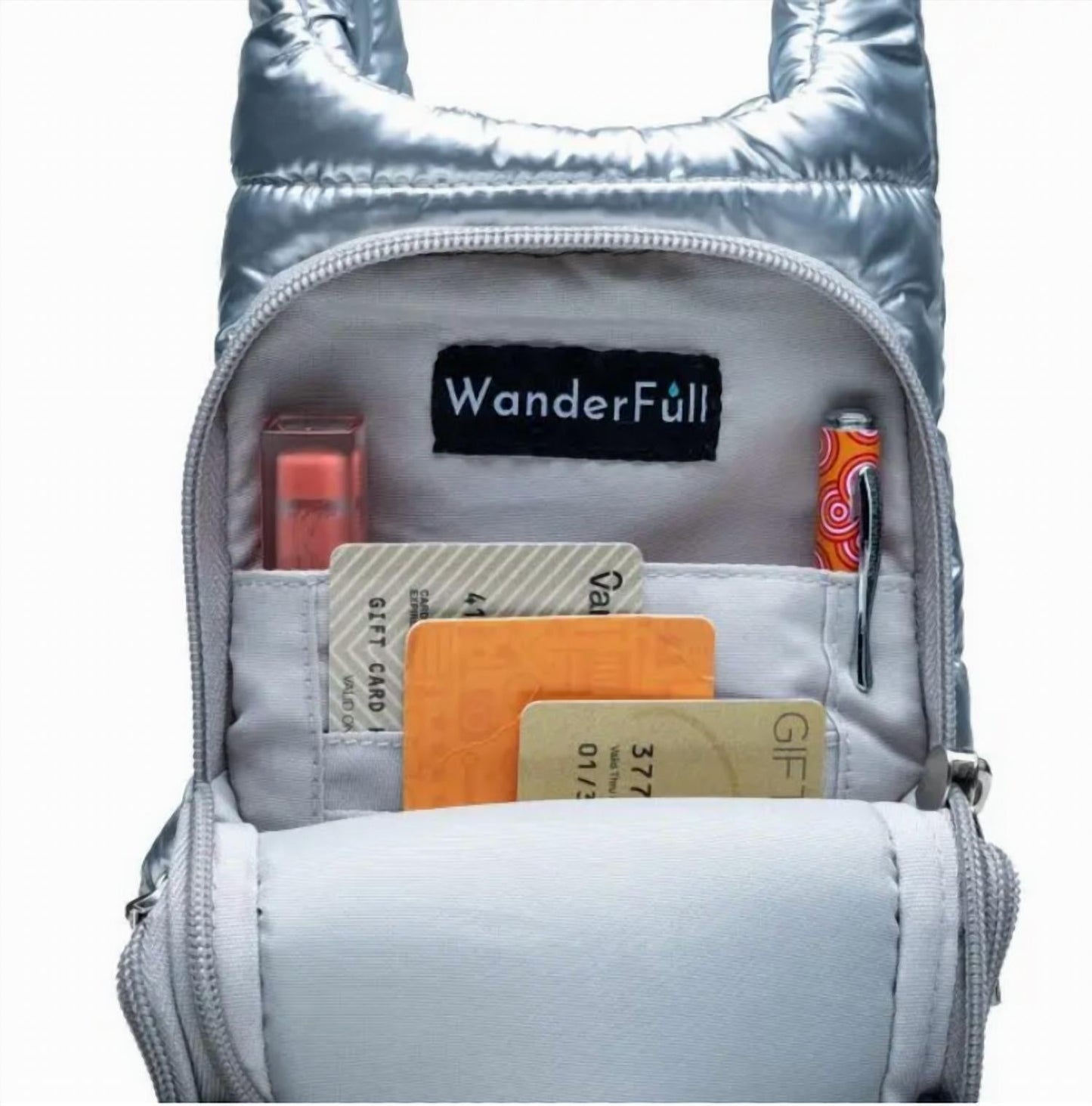 Wanderfull - Unisex Shiny Hydrobag With Solid Strap