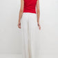 2.7 August Apparel - U-neckline Ribbed Knit Top