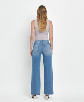 Lovervet - High Rise Wide Leg Jeans