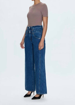 Pistola - Caleb High Rise Stacked Waist Jeans