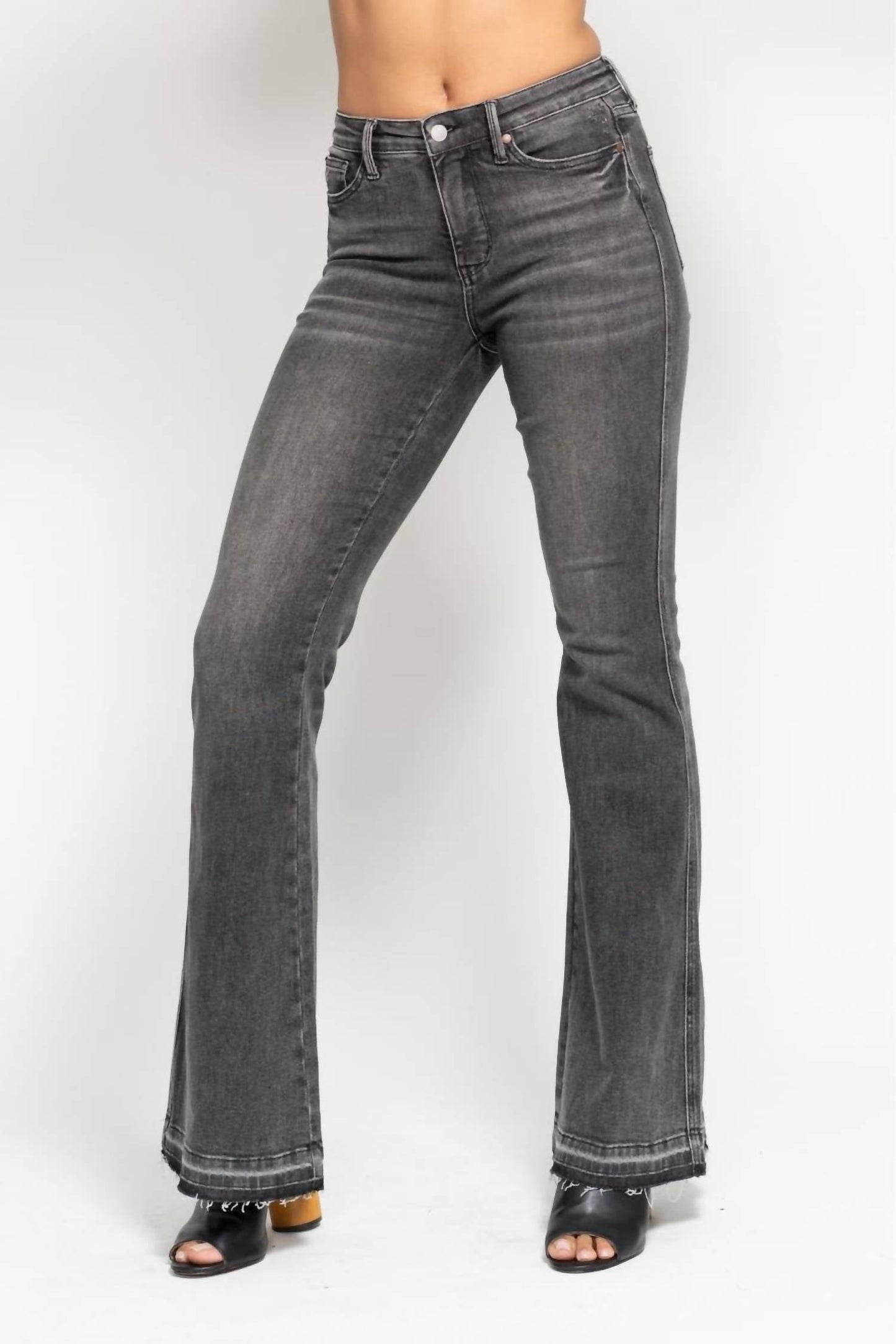 Judy Blue - Release Hem Flare Jean