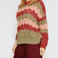 B-Yu - Striped Crewneck Sweater