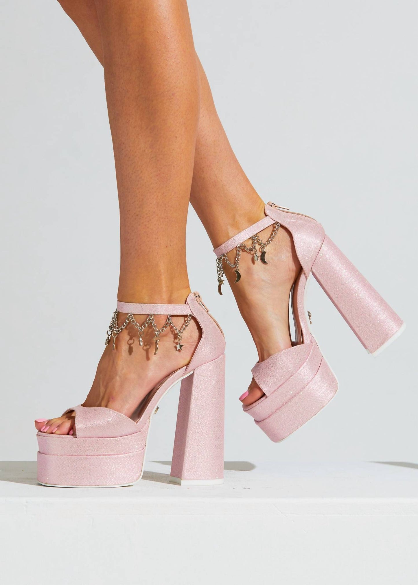 Sparkl Fairy Couture - Women's Sophia Glitter Heels