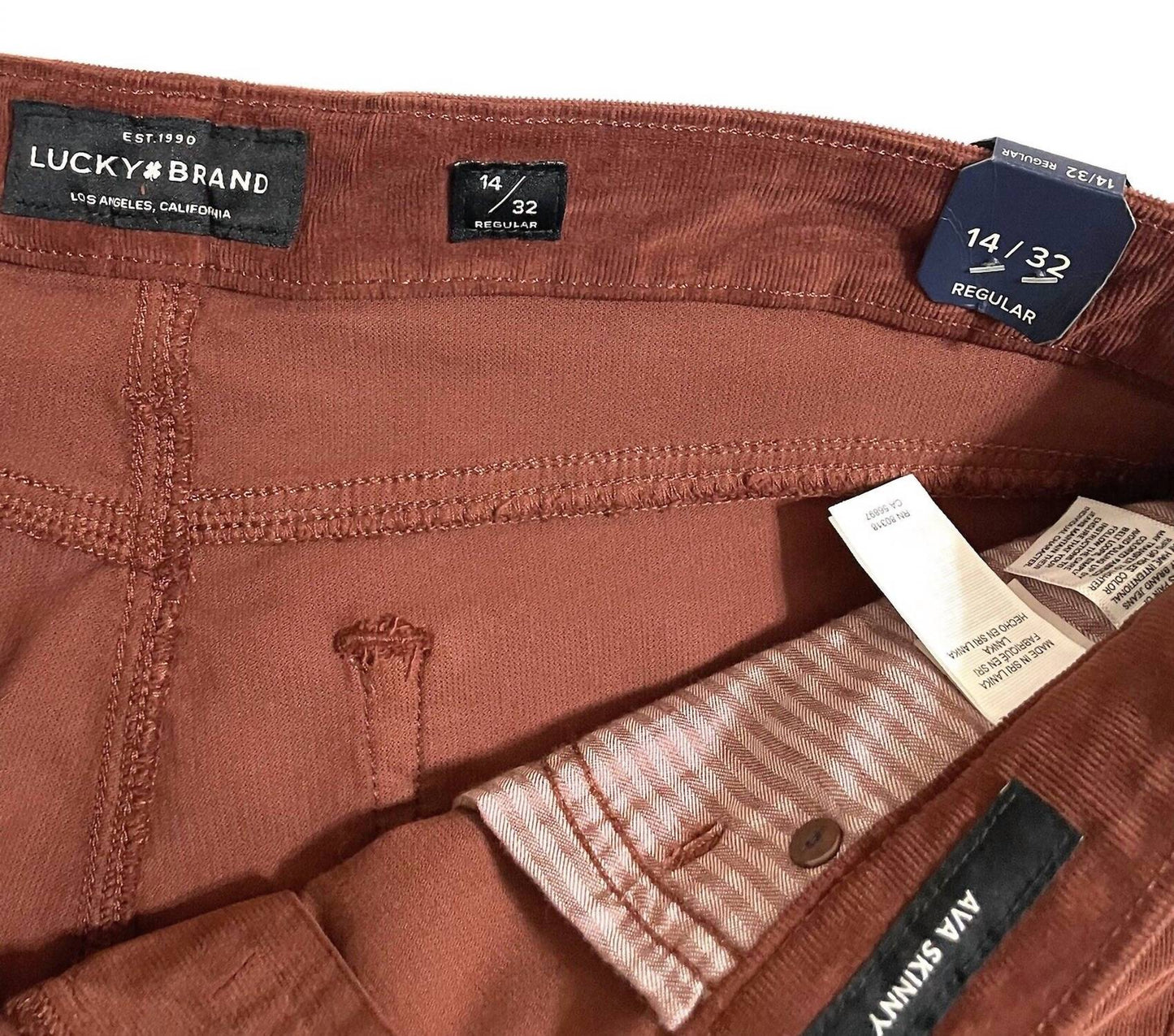 Lucky Brand - Corduroy Cropped Skinny Pants
