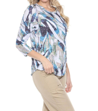 Carine - Round Neck Top