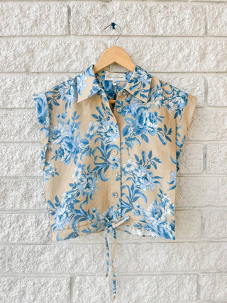 Cara Cara - Octavia Cap Sleeve Top