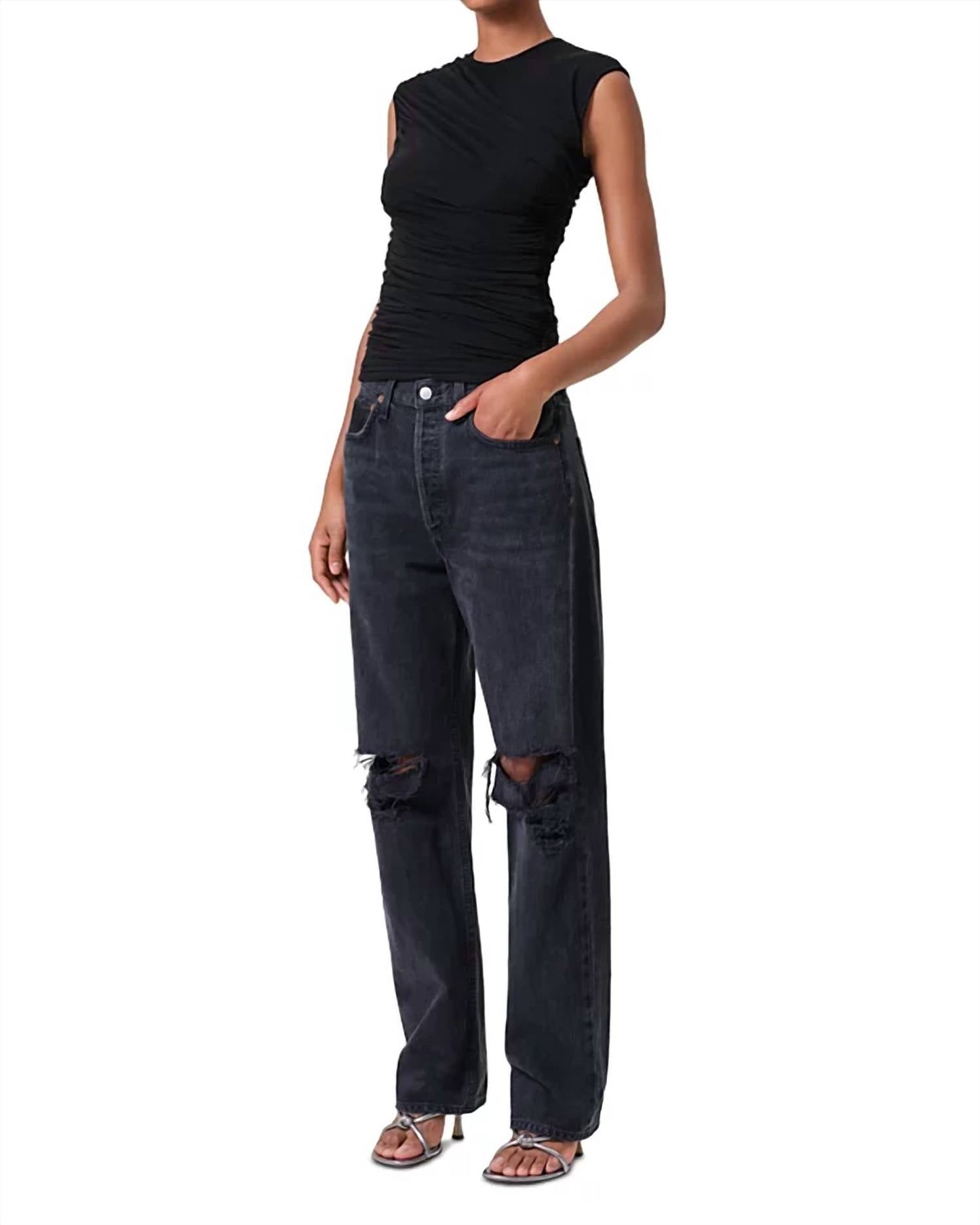 Agolde - Ester Ruched Top