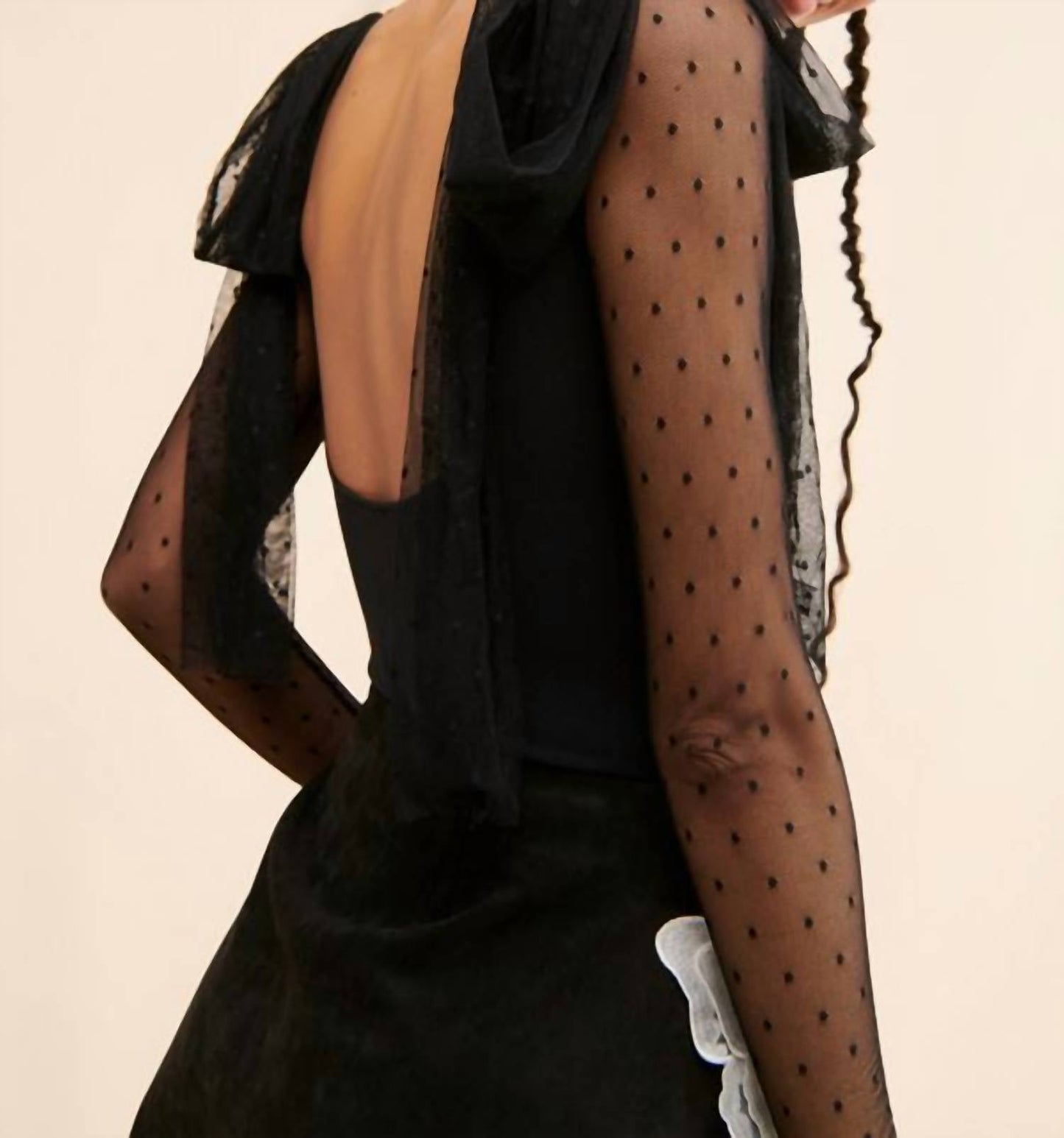 Free People - Tongue Tied Mesh Bodysuit