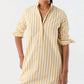 Ann Mashburn - Mandarin Talitha Stripe Poplin Shirtdress