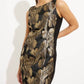 Joseph Ribkoff - Foil Leaf Dress