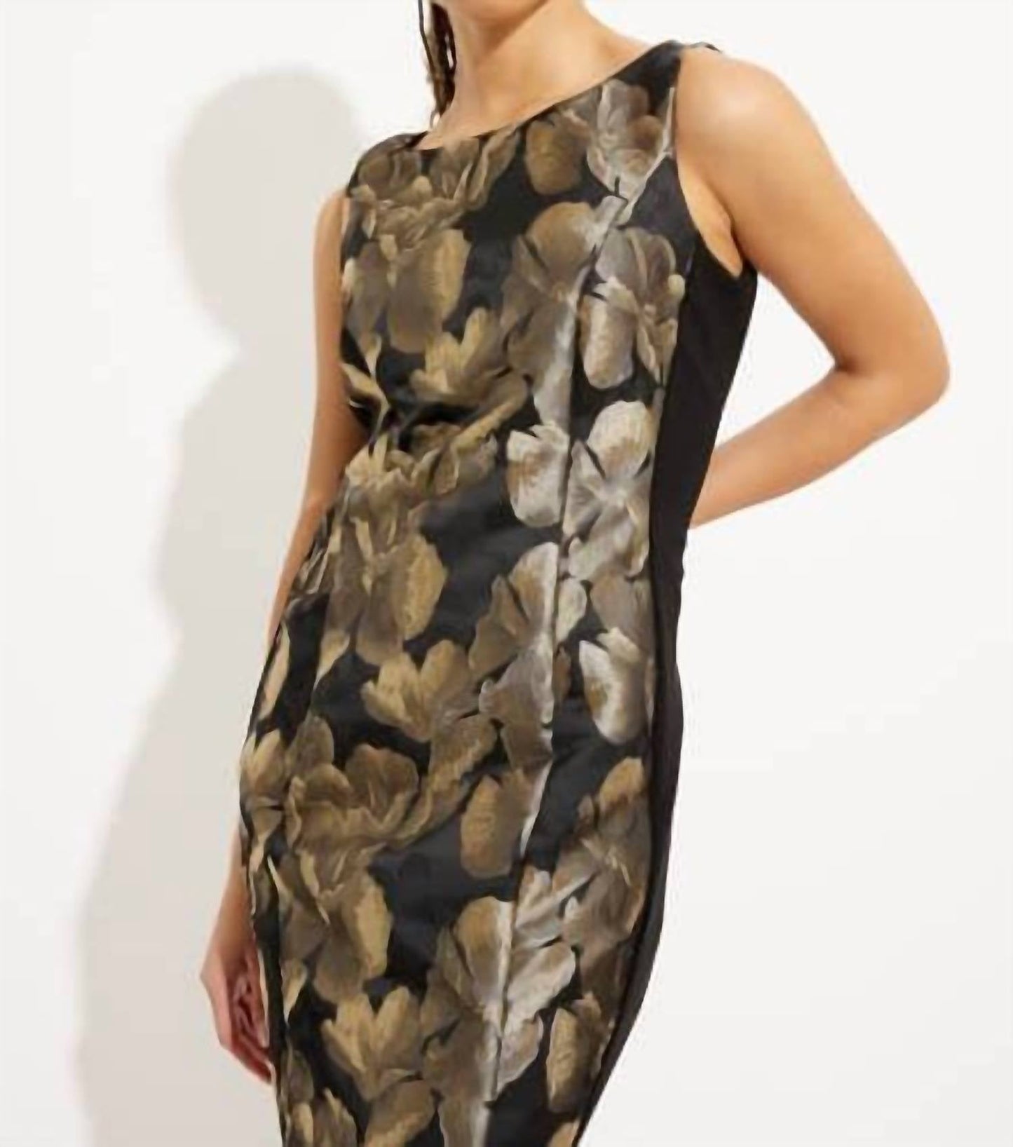 Joseph Ribkoff - Foil Leaf Dress