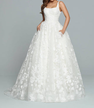 Davinci Bridal - Glitter Tulle Ball Gown