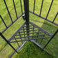 13x10 Outdoor Patio Gazebo Canopy Tent with Ventilated Double Roof and Mosquito Net