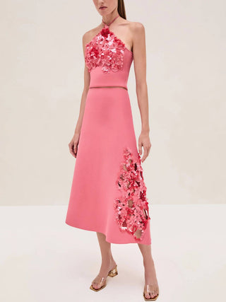 Alexis - Maris Sequin Midi Skirt