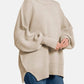 Trendsi - Zenana Side Sit Oversize Sweater