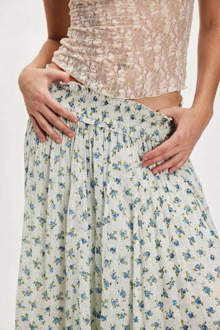 Free People - Brynn Printed Maxi Skirt