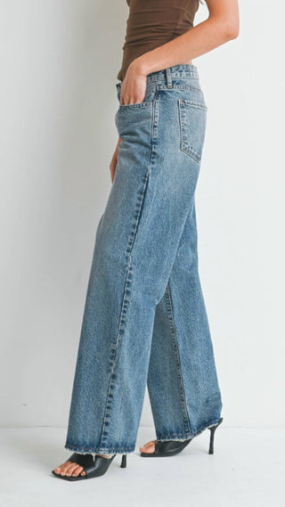 Just Black Denim - Low Rise Baggy Slouch Jeans