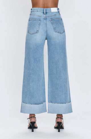 Pistola - Lana High Rise Crop Wide Leg Jeans