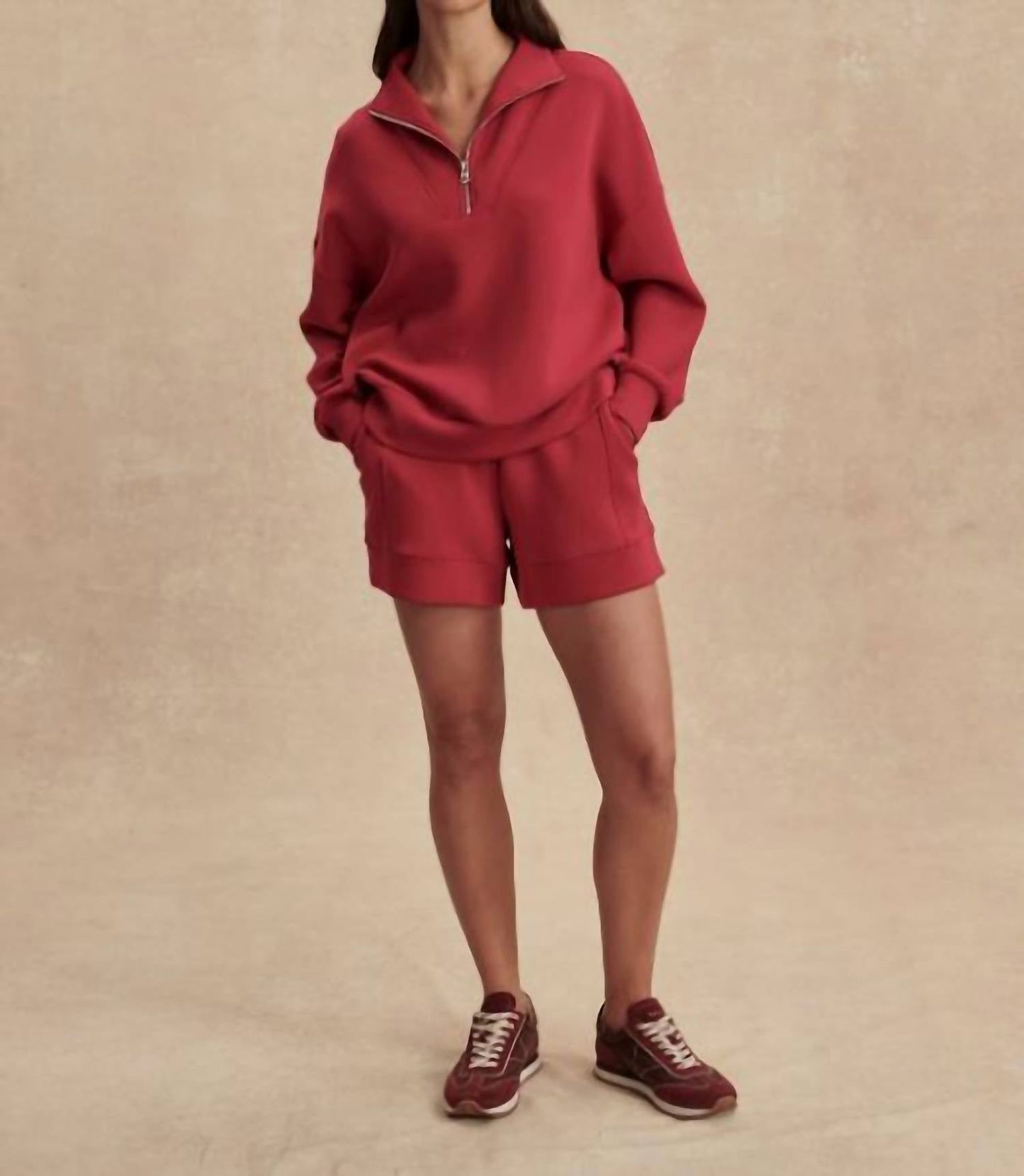 Varley - Hawley Half Zip Sweatshirt