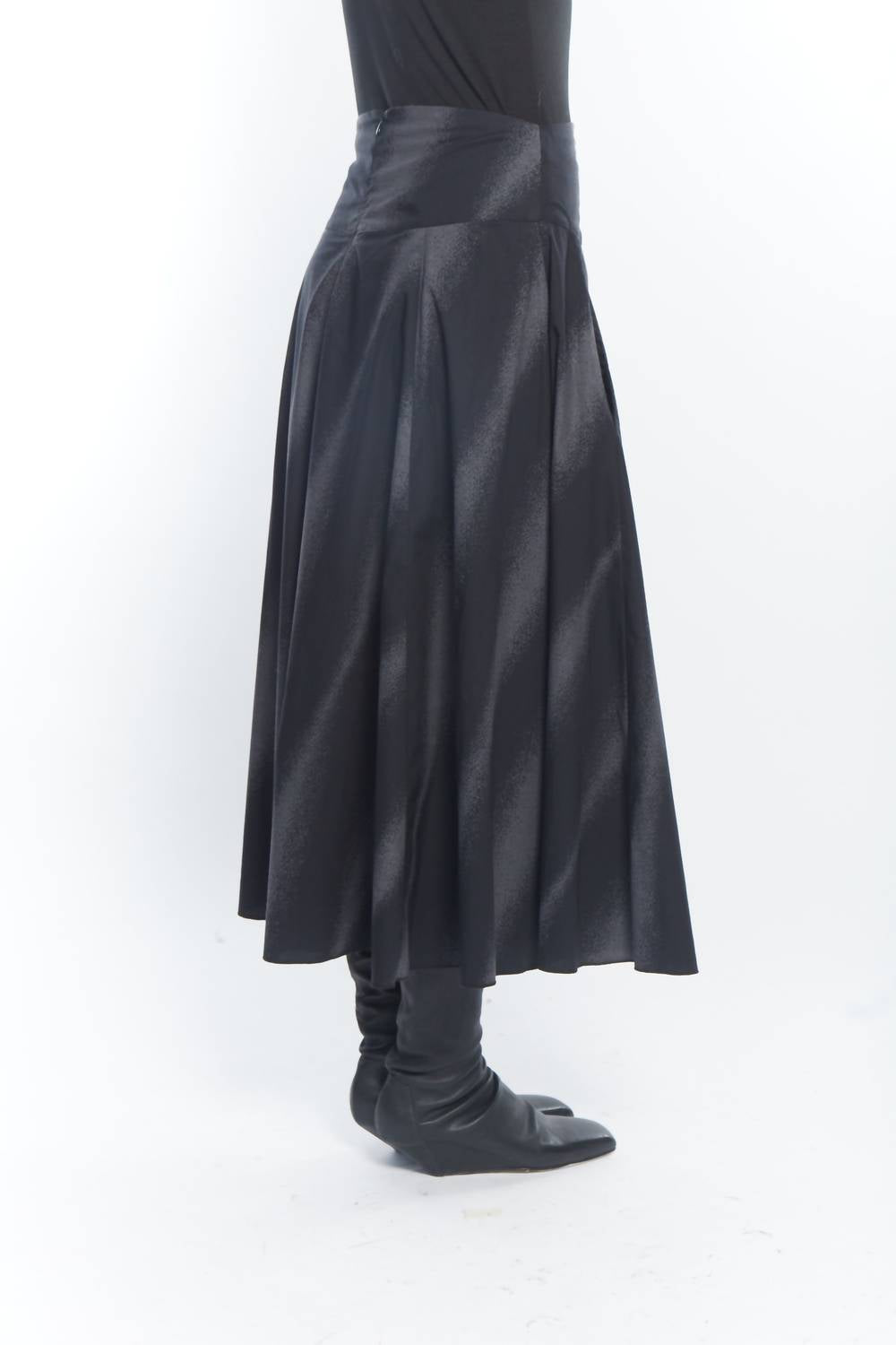 Matthildur - Gable Pima Cotton Midi Skirt