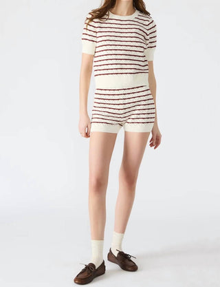 Steve Madden - Norris Short Sleeve Sweater
