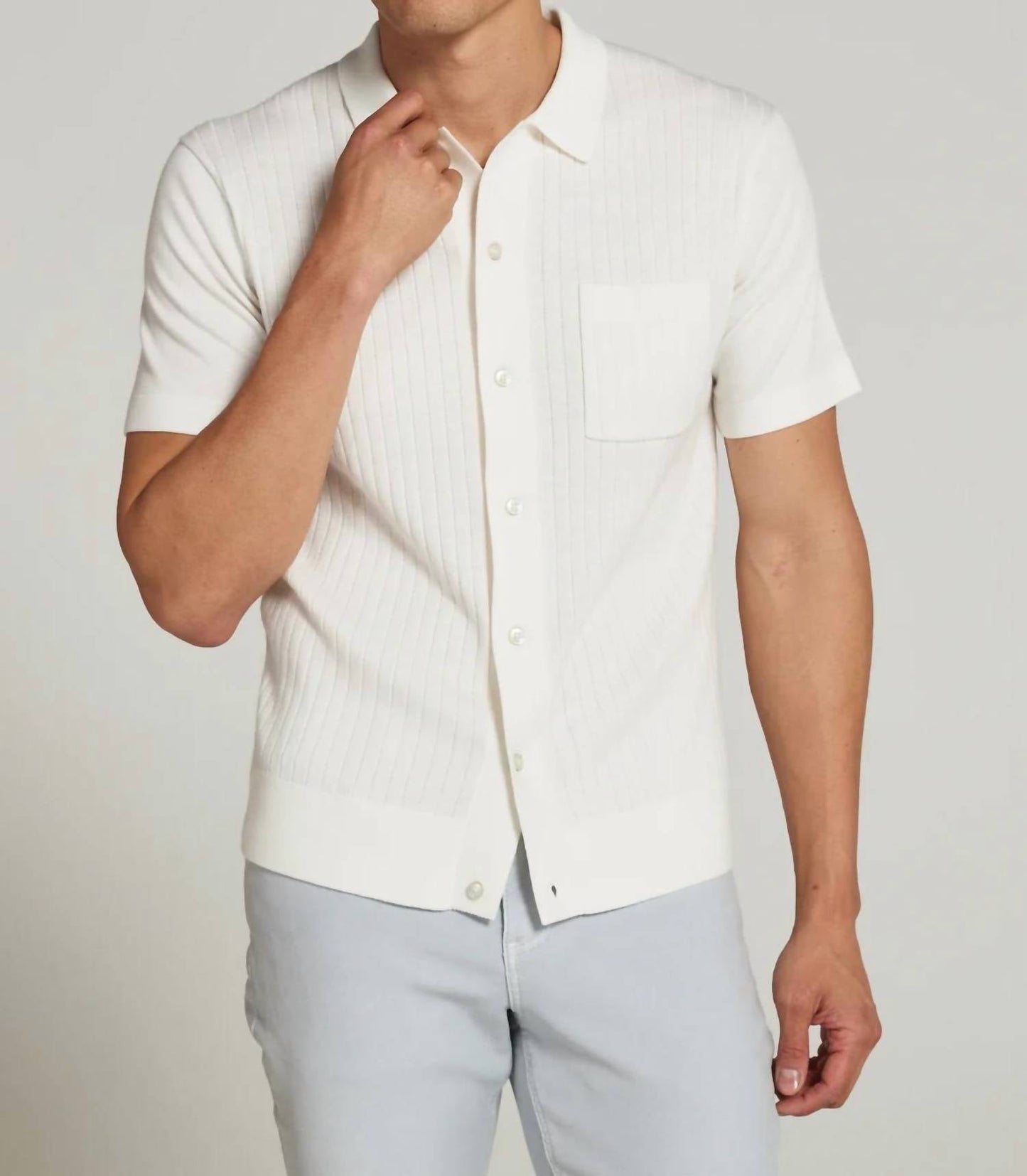 7Diamonds - Haiden Button Up Sweater Polo