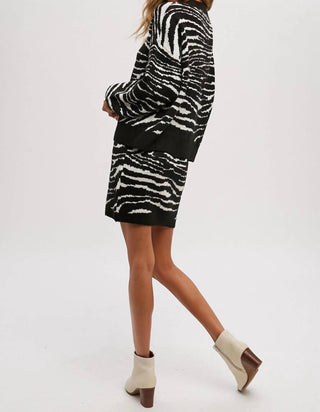 Bluivy - Wild at Heart Zebra Sweater