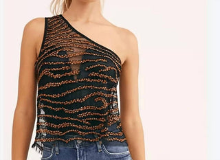 Free People - Head Turner One Shoulder Top