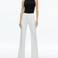 Alice + Olivia - Lara Mid Rise Side Stripe Slit Pant