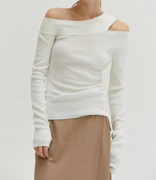 Crescent - One Shoulder Top