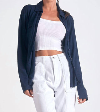 Elan - LONG SLEEVE BUTTON DOWN