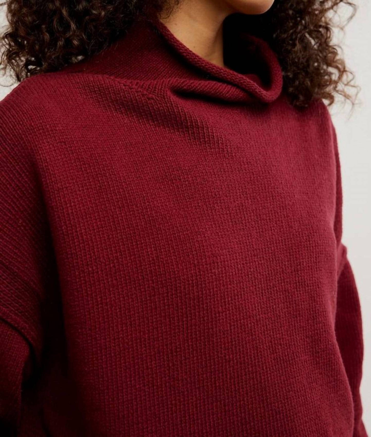 Free People - Torres Roll Neck Sweater