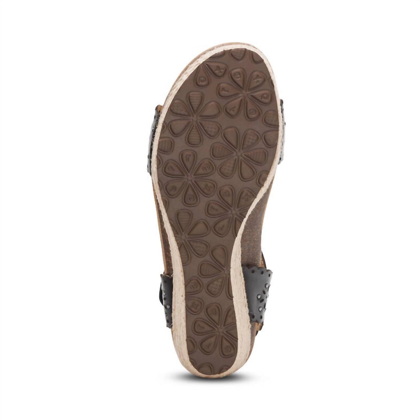 Aetrex - Women's Sydney Quarter Strap Espadrille Wedge