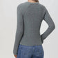 525 America - Jane Shaker Stitch Sweater