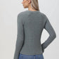 525 America - Jane Shaker Stitch Sweater