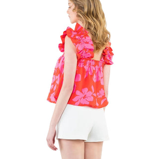 Thml - Ruffle Strap Tank Top