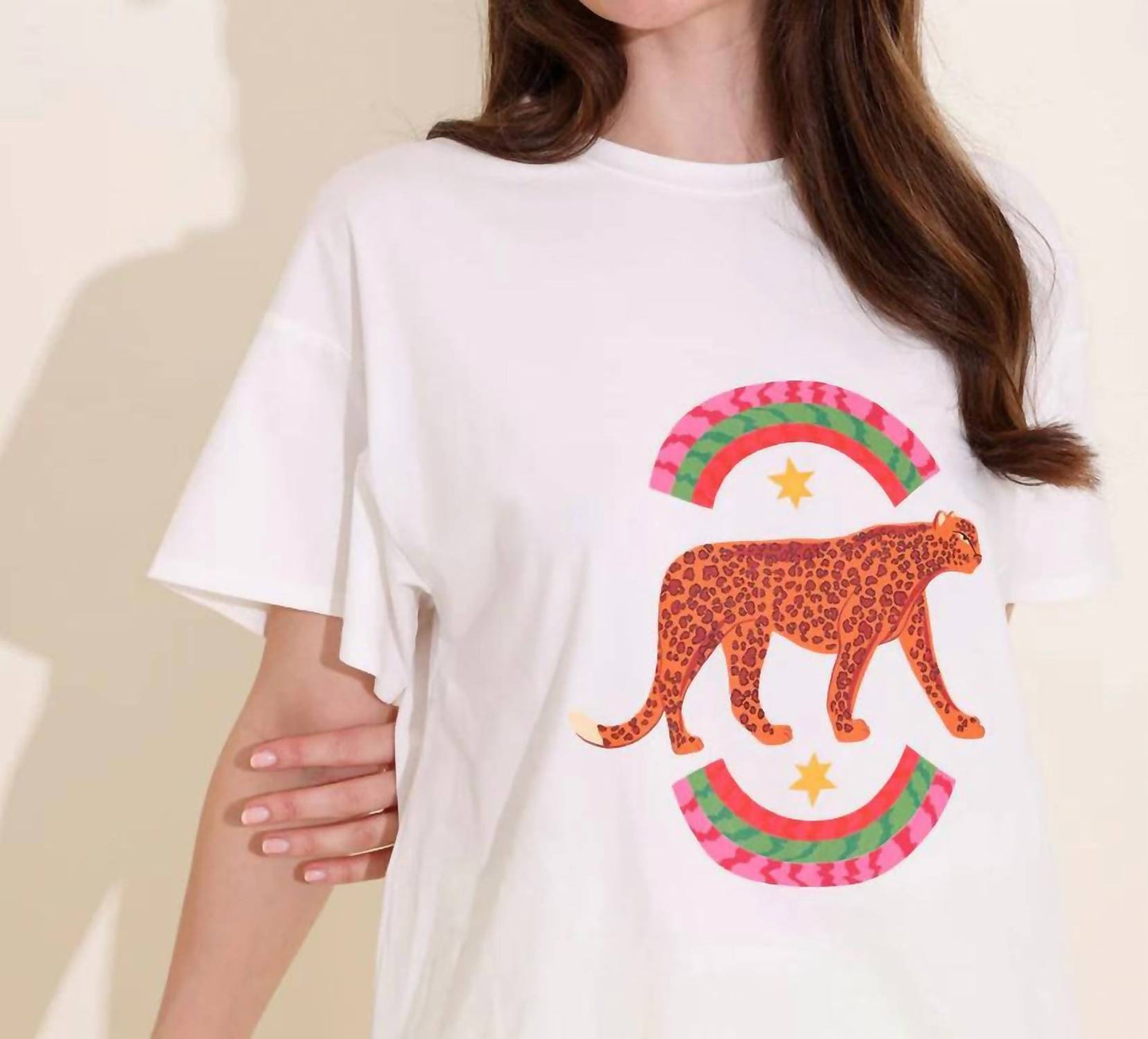 Alden Adair - Leopard River Short Sleeve Tee