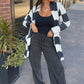 Babe Wholesale Co. - Rally Check Cardigan