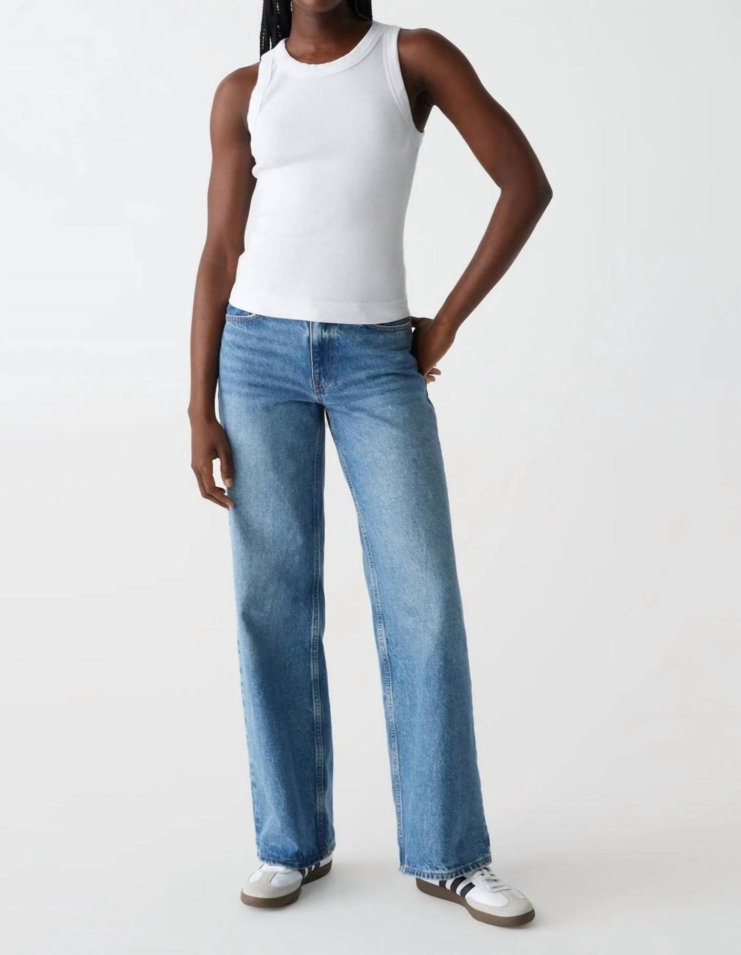 Michael Stars - Gina Ribbed Crop Tank