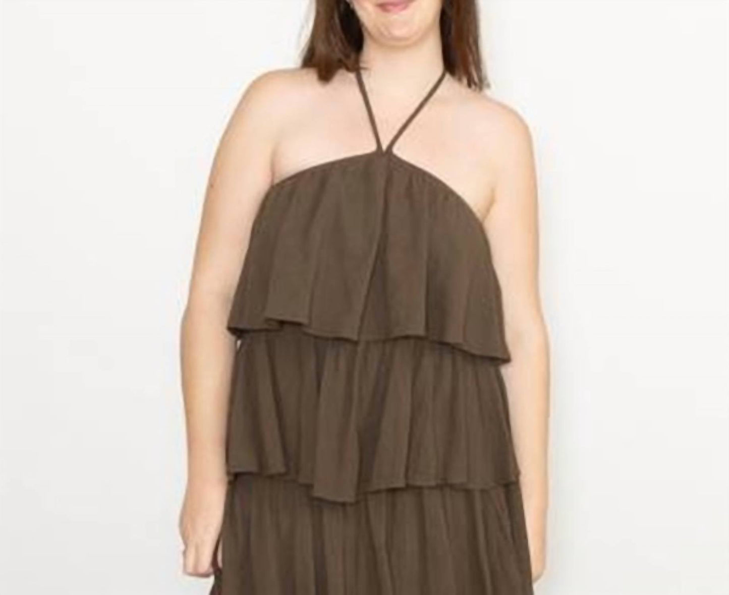 Laurence Bras - Ice Halter Midi Dress