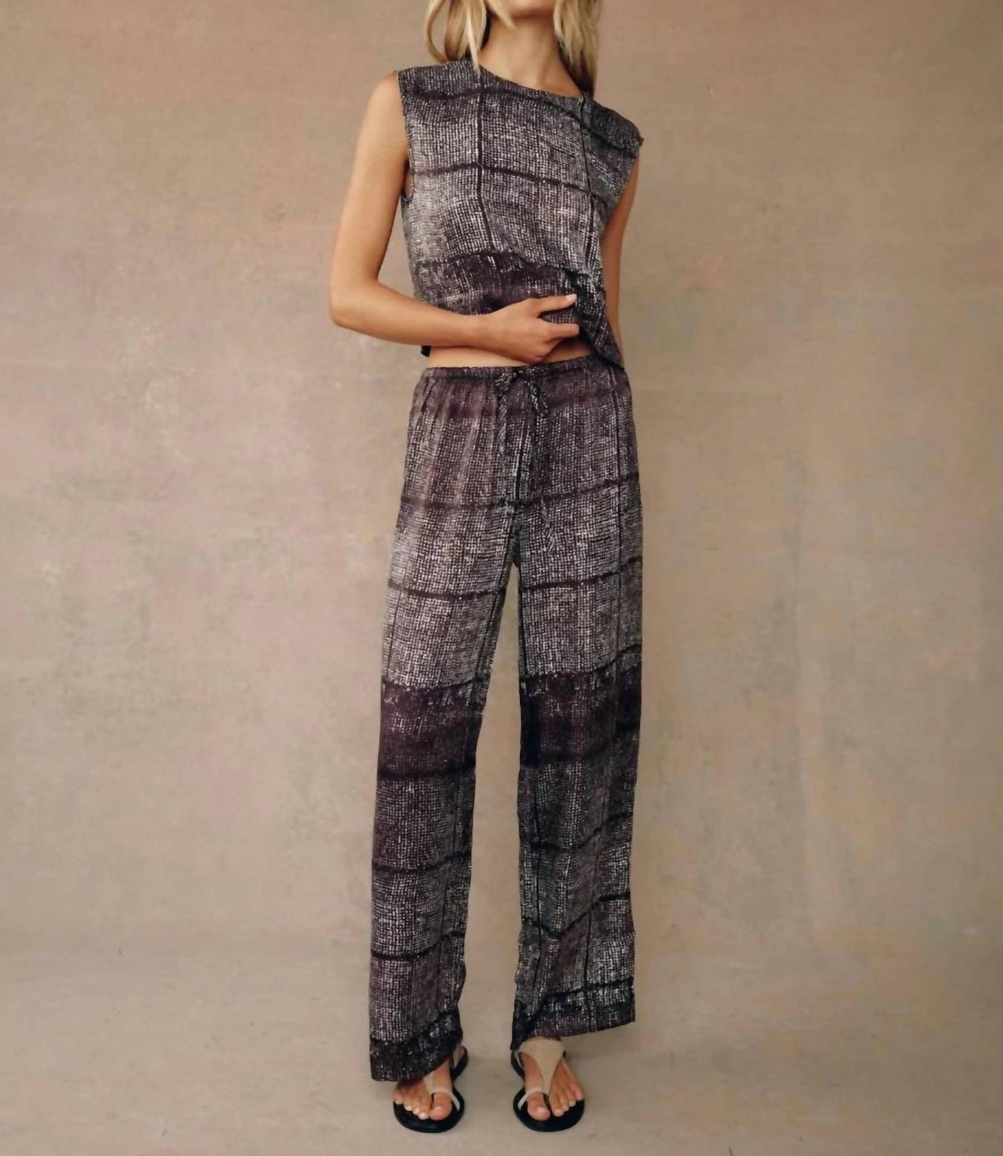 Bella Dahl - Wide Leg Textured Pant